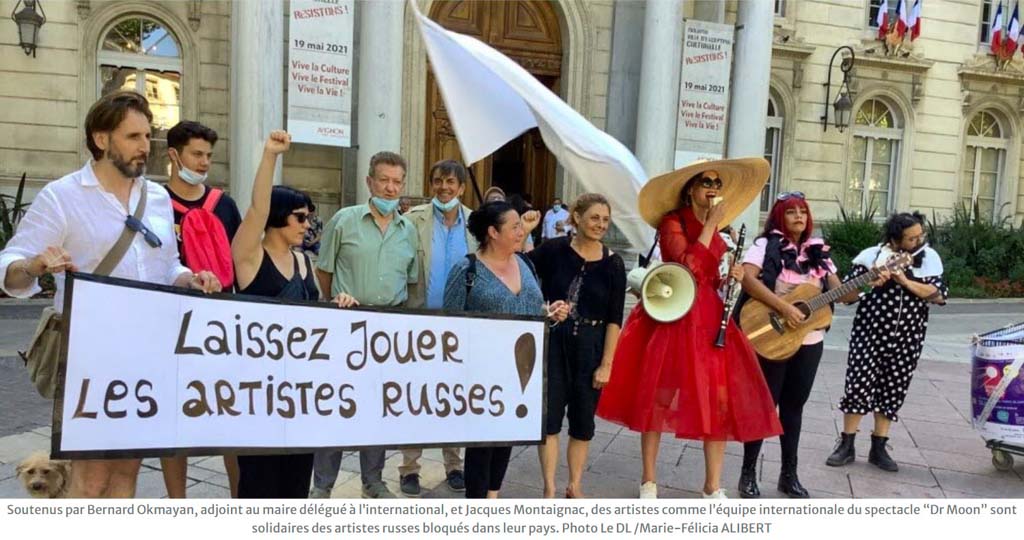 Mobilisation pour des artistes russes privés de Festival Off d’Avignon